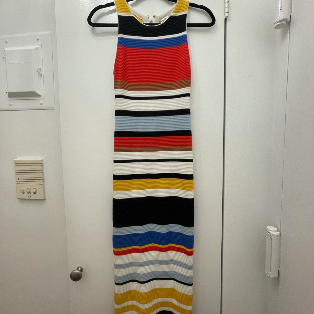 Alice and Olivia knit bodycon dress